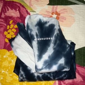 Jogger pants set tiedye